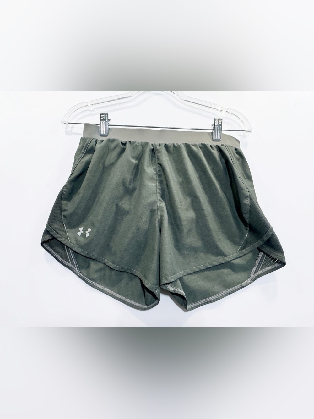 Under Armour Fly By Running Shorts Sage Grey Small S